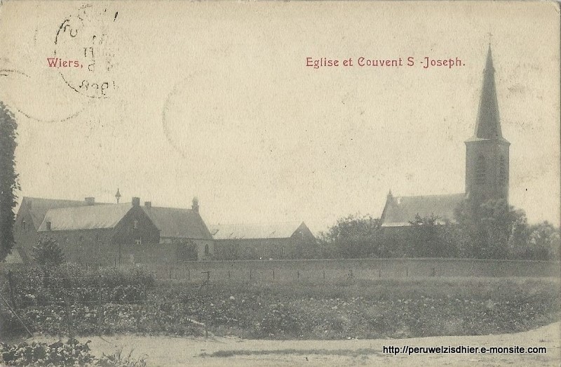 Eglise et couvent avant 1908