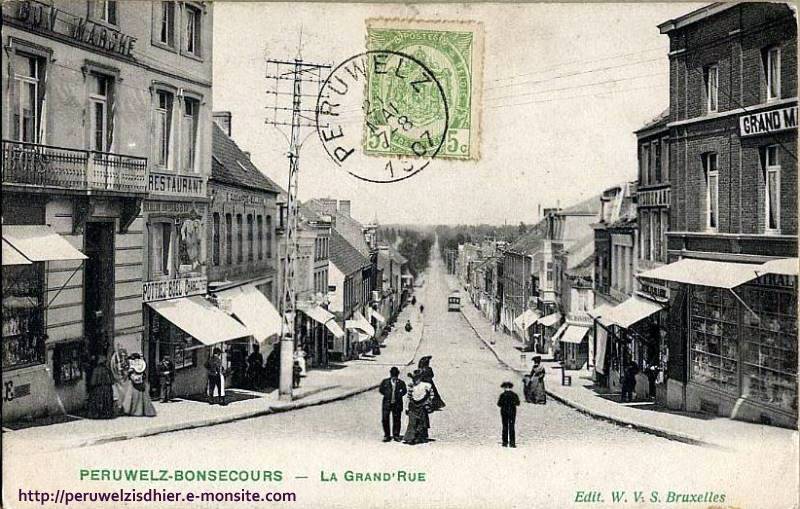 Grand-rue (Carte postée en 1907)